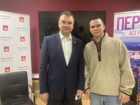 ВСТРЕЧА С ГЛАВОЙ ГОРОДА ПЕРМИ